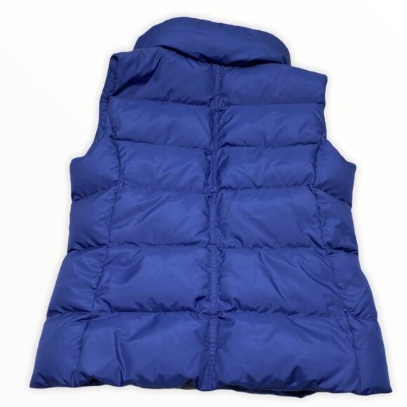 J.Crew Women’s Blue Puffer Down Vest size XS - Picture 6 of 10
